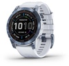 Garmin Fenix 7 Sapphire Solar Mineral Blue DLC Titanium with Whitestone Band (010-02540-24/25)