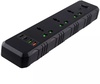 IQ Power T25-QC (3 розетки + 2 USB + 2 Type-C) 2m Black