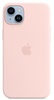 Apple iPhone 14 Plus Silicone Case with MagSafe Chalk Pink (MPT73) (high copy)