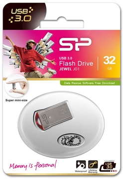 Silicon Power 32 GB Jewel J01 Red (SP032GBUF3J01V1R)