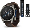 Garmin D2 Mach 2 47mm Titanium w. Oxford Brown Leather Band (010-02904-30/31)