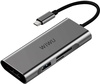 WIWU Alpha 7in1 (USB-C to 3xUSB3.0+HDMI+USB-C+SD/Micro SD) Space Grey