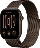 Apple Watch Series 12 GPS 46mm Dark Bronze Aluminum Case with Dark Bronze Milanese Loop M/L (MKD84)