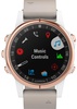 Garmin D2 Delta S Aviator Watch with Beige Leather Band (010-01987-30)