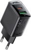 Acefast A106 GaN 45W (USB-C + USB-A) Black