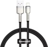 Baseus Cafule Metal USB to Lightning (2m) Black (CALJK-B01)