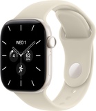Apple Watch Series 12 GPS + Cellular 42mm Pearl White Ceramic Case with Sand Sport Band S/M (MJGW4)