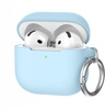 AhaStyle Colorful Silicone Case for Airpods 4 Sky Blue