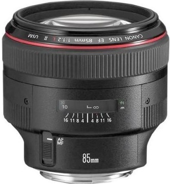 Canon EF 85mm f/1.2L II USM (UA)