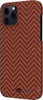 Pitaka MagEZ Case Herringbone Red/Orange for iPhone 12 Pro Max (KI1207PM)