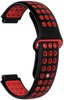 Garmin Ремінець QuickFit Universal 16 Nike-style Silicone Band Black/Red (U16-NSSB-BKRD)
