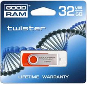 GOODRAM 32 GB Twister Red (PD32GH2GRTSRR9)