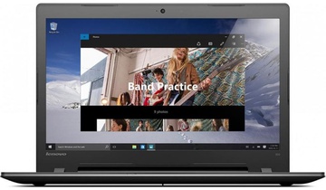 Lenovo IdeaPad 300-17 (80QH00F3RA) Black