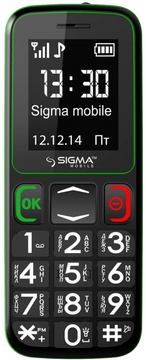 Sigma mobile Comfort 50 Mini3 Black/Green (UA UCRF)