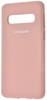 Samsung Silicone Cover Pink Sand for Galaxy S10 Plus