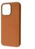 WAVE Premium Leather Edition Case with MagSafe iPhone 15 Pro Max Umber
