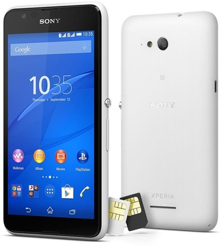 Sony Xperia E4 Dual D2115 White