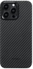 Pitaka MagEZ Case 4 Twill 1500D Black/Grey for iPhone 15 Pro Max (KI1501PM)