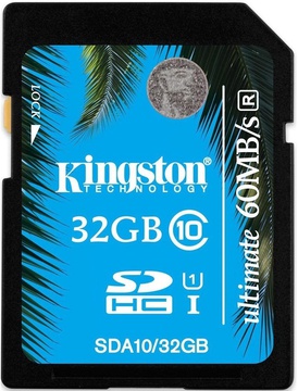 Kingston 32 GB SDHC Class 10 UHS-I Ultimate SDA10/32GB