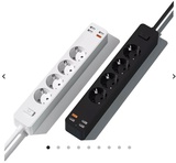 WIWU Smart Power Strip 4x220V+3xUSB+USB-C 20W EU Plug