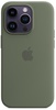 Apple iPhone 14 Pro Max Silicone Case Olive with Magsafe (high copy)