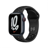 Apple Watch Nike Series 7 GPS 41mm Midnight Aluminum Case w. Anthracite/Black Nike Sport Band (MKHM3)