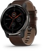 Garmin Venu 2 Plus Slate S. Steel Bezel W. Slate Case And B. Leather Band (010-02496-15)