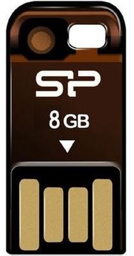 Silicon Power 8 GB Touch T02 Orange SP008GBUF2T02V1O