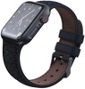 Njord Salmon Leather Strap for Watch 42mm/44mm/45mm/49mm Dark Grey (SL14120)