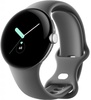 Google Pixel Watch Polished Silver Case/Charcoal Active Band