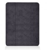 Comma Leather Case with Pen Holder Series for iPad Air 4 10.9"/iPad Pro 11" Black