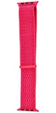 Apple Watch 38mm/40mm/41mm/42mm Woven Nylon Sport Loop Hibiscus (high copy)