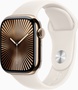 Apple Watch Series 6 GPS + Cellular 44mm Gold Stainless Steel Case with Gold Milanese Loop (M07P3, M09G3)