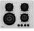 Amica PG6411SRW