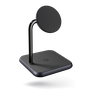 Zens 3-in-1 Magnetic Aluminium Wireless Charger Black (ZEDC19B/00)