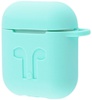Simple Case Silicone Turquoise for Apple AirPods (with Logo)