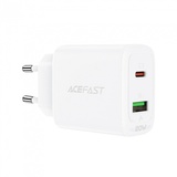 Acefast A25 PD 20W (Type-C + USB) White