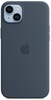 Apple iPhone 14 Plus Silicone Case with Magsafe Stormblue (high copy)