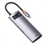 Satechi Aluminum Type-C Multimedia Adapter Silver (ST-TCMM8PAS)