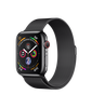 Apple Watch Series 4 GPS + Cellular 44mm Space Black Stainless Steel Case with Space Black Milanese Loop (MTV62, MTX32)