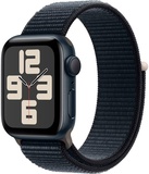 Apple Watch SE 2 GPS 40mm Midnight Aluminium Case with Midnight Sport Loop (MRE03)