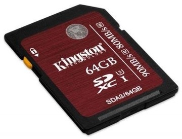 Kingston 64 GB SDXC UHS-I U3 SDA3/64GB