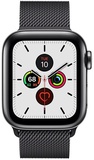 Apple Watch Series 5 GPS + Cellular 40mm Space Black Stainless Steel Case with Space Black Milanese Loop (MWWX2, MWX92)