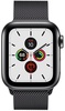 Apple Watch Series 5 GPS + Cellular 40mm Space Black Stainless Steel Case with Space Black Milanese Loop (MWWX2, MWX92)