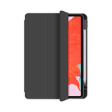Comma Joy PU Case with Pen Holder for iPad Air 6 13" 2024 / Pro 12.9" (2018-2022) Black