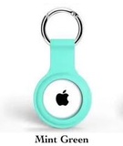 Apple AirTag Silicone Key Ring Mint Green
