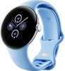 Google Pixel Watch 2 LTE Polished Silver Aluminum Case / Bay Active Band
