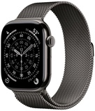 Apple Watch Series 11 GPS + Cellular 46mm Slate Tit. Case w. Slate Milanese Loop - S/M (MFD34)