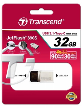 Transcend 32 GB JetFlash 890S TS32GJF890S