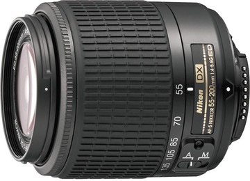 Nikon AF-S DX Zoom-Nikkor 55-200mm f/4-5.6G ED (3.6x)